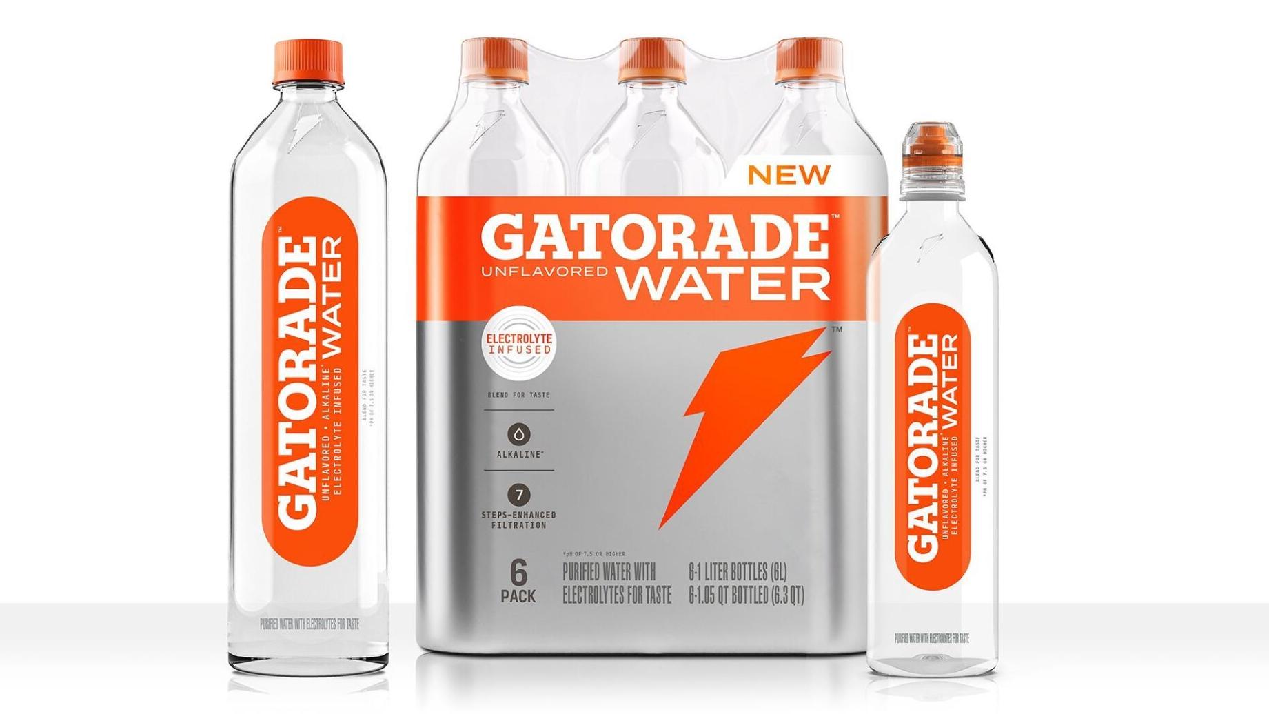 Gatorade’s newest drink: Water